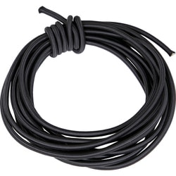 TRUSCO 丸ゴムロープ イージーロープ 6mmX5m 黒 ER705BK-A