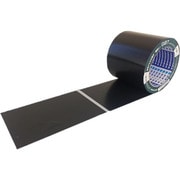 萩原 ターピー グランドバリアテープ(手切れ性) ブラック 10cm×20m巻 GBT-BK1020