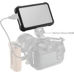【新品未使用】Atomos SHINOBI SmallRigケージ付き AtomX 5'' Shinobiモニターケージ（5