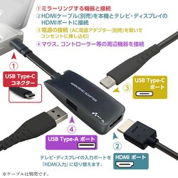 ヨドバシ.com - エアージェイ AIR-J HDMI ミラーリング