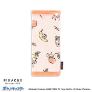 69-0070090 [ポケットモンスター リバーシブルフルーツ 12cm×24.5cm ピンク ロングポシェチーフ ピカチュウ]