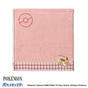 69-0080071 [ポケットモンスター I choose you 25cm×25cm ピンク タオルハンカチ イーブイ]