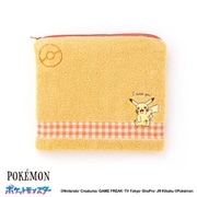 69-0087251 [ポケットモンスター I choose you H24cm×W20cm イエロー ポーチ ピカチュウ]