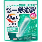 アタックZERO パーフェクトスティック 部屋干し 34本入り [洗濯洗剤]
