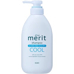 メリット リンスのいらないシャンプークールタイプ ポンプ 450ml [シャンプー]