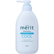 メリット リンスのいらないシャンプークールタイプ ポンプ 450ml [シャンプー]