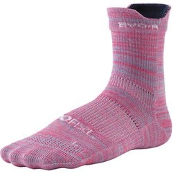 EVO-RL ロング（ラウンド） ユニセックス ランニングウェア ソックス ピンク（40） Mサイズ（24-26cm） RNS1005