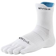 EVO-FL ロング(5本指) ユニセックス ランニングウェア ソックス ホワイト(01) Sサイズ(22-24cm) RNS5008