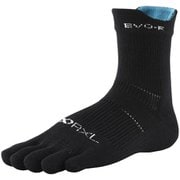 EVO-FL ロング(5本指) ユニセックス ランニングウェア ソックス ブラック(10) Sサイズ(22-24cm) RNS5008