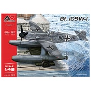 MVA48012 1/48 独・メッサーシュミットBf109W-1試作水上戦闘機-台車付 （A&Amodel） [組立式プラスチックモデル]