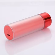 光るモバイルバッテリー 5000mAh レッド WD-LM01-RD