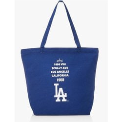 MLBキャンバストートバッグ BLUE LA-SCV-03（E）