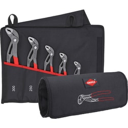 KNIPEX ウォーターポンププライヤー ”コブラ5点セット” ソフトプラスチックハンドル 001955S5