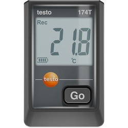 TESTO 温度データロガー（USB） testo 174T（黒） 0572