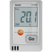 TESTO 温湿度データロガー(USB) testo 174H(白) 0572