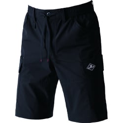 BURTLE ショートカーゴパンツ1027-35-Lブラック 1027-35-L