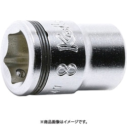 Ko-ken 6.35mm差込 ナットグリップソケット 6mm 2450MS-6
