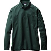 BURTLE 長袖ボタンダウンポロシャツ 715-14-LL ミルスグリーン 715-14-LL