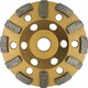ヤマグチ 6連美人 ダイヤカップホイール 5インチ CY5H