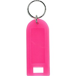 ミズカミ ネームキーホルダー キーホルダー 10本袋入 ピンク KH-PK