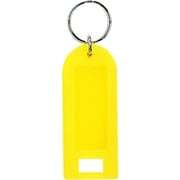ミズカミ ネームキーホルダー キーホルダー 10本袋入 イエロー KH-YL