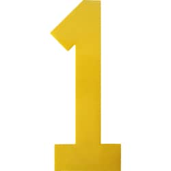 IWATA ラインプロ 数字（黄） 6 LPN-6