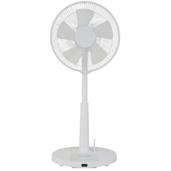 リビング扇風機 簡易リモコン式 ホワイト MF-325R