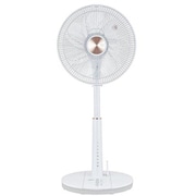 リビング扇風機 DCモーター搭載 フルリモコン式 ホワイト GF-DC325FR-W