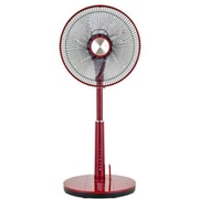 リビング扇風機 DCモーター搭載 フルリモコン式 レッド GF-DC325FR-R
