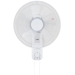 ひも式壁掛け扇風機 ホワイト GF-W325T
