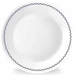 CORELLE（コレール） プレート 皿 外径21.5cm 割れにくい 軽量 電子レンジ対応 オーブン対応 食洗機対応 カスピアンレース 中皿 CP-8878