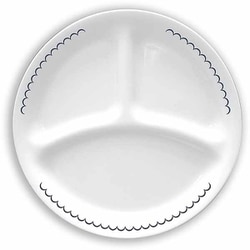 CORELLE（コレール） プレート 皿 外径21.5cm 割れにくい 軽量 電子レンジ対応 オーブン対応 食洗機対応 カスピアンレース ランチ皿（小） CP-8881
