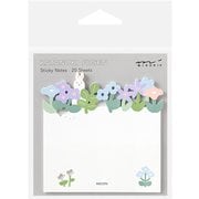 付せん紙 型抜き 花畑柄 19103006