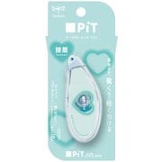 限定 テープのり ピットエアーミニ 使い切りタイプ ハート柄 グリーン PN-EASG04QEC