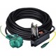 NICHIDO プラグインポッキンブレーカ 過負荷漏電保護兼用 10m 10A PIPB-EK10E10A-S