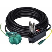 NICHIDO プラグインポッキンブレーカ 過負荷漏電保護兼用 10m 10A PIPB-EK10E10A-S