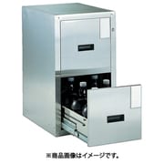 TRUSCO 耐震薬品庫 455X600XH800 2段引出型 SY-2N