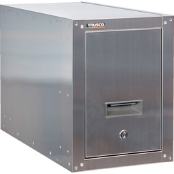 TRUSCO 小型耐震薬品庫 ガロン瓶用 330X600XH437 SYS-1