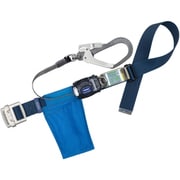 TSUYORON 胴ベルト型墜落制止用器具(巻取タイプ)ロック機構なし リトライト 紺 Mサイズ 幅50MM×長さ1200MM TB-RL-593K-BL2-M-JAN-BP