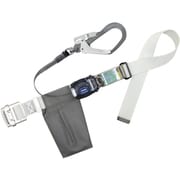 TSUYORON 胴ベルト型墜落制止用器具(巻取タイプ)ロック機構なし リトライト 白 Mサイズ 幅50MM×長さ1200MM TB-RL-593K-W-M-JAN-BP