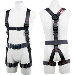 TSUYORON 飛燕ハーネス ハーネス本体のみ 胴ベルト付き（ワンタッチバックル） ダークグレー Lサイズ TH-506-OT-DG-SOTN-L-JAN-BX
