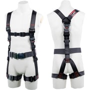 TSUYORON 飛燕ハーネス ハーネス本体のみ 胴ベルト付き(ワンタッチバックル) ダークグレー Lサイズ TH-506-OT-DG-SOTN-L-JAN-BX
