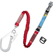 TSUYORON フルハーネス用ランヤード シングルランヤード 伸縮式ノビロン（RE） THL-NV93SV-33KS-RE-R23-JAN-BP