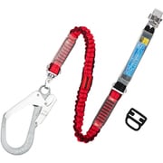 TSUYORON フルハーネス用ランヤード シングルランヤード 伸縮式ノビロン（RE） THL-NV93SV-33-RE-R23-JAN-BP