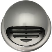 ミズカミ ガラリ ワールドステンレス丸型フード付ガラリ 防火ダンパー付き メタリックグレー 150 WFGDT-150MG