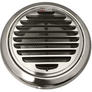 ミズカミ ガラリ ワールドステンレス丸型ガラリ ステンレスアミ付(10メッシュ)外羽根型 WRGDT-150P