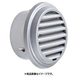 ミズカミ ガラリ ワールドステンレス丸型ガラリ ステンレスアミ付（10メッシュ）内羽根型 WRGI-150MG