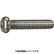 TRUSCO ナベ頭小ねじ ステンレス 全ネジ M5×40 10本入 少量パック Y823-0540