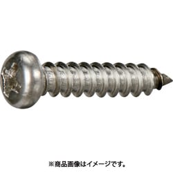 TRUSCO ナベ頭タッピングねじ 1種A ステンレス M3×25 10本入 少量パック Y835-0325