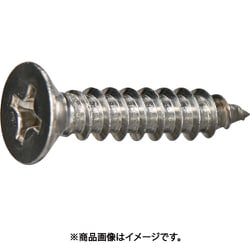 TRUSCO 皿頭タッピングねじ 1種A ステンレス M3.5×20 10本入 少量パック Y836-3520